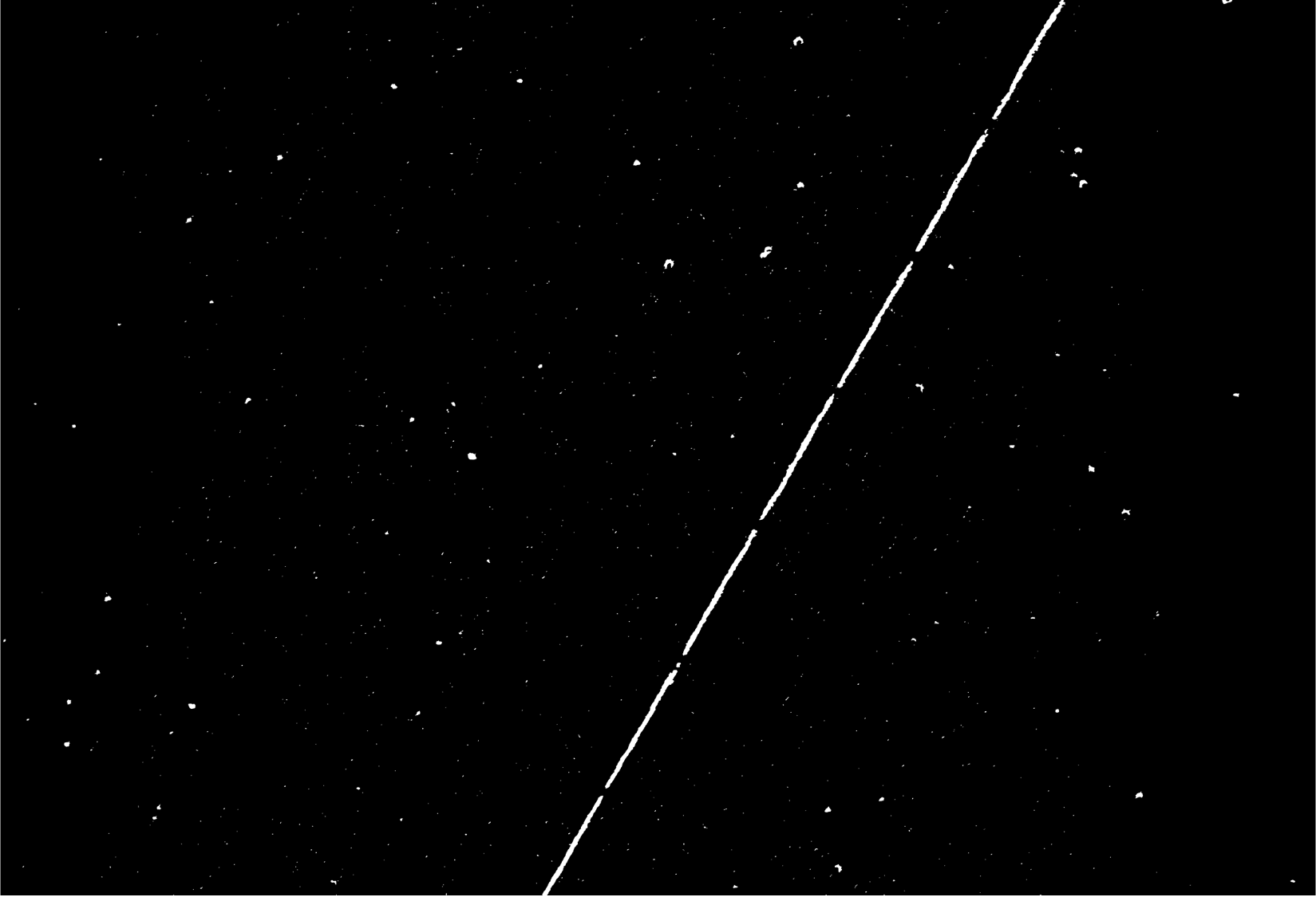 semgnation of satellite trails